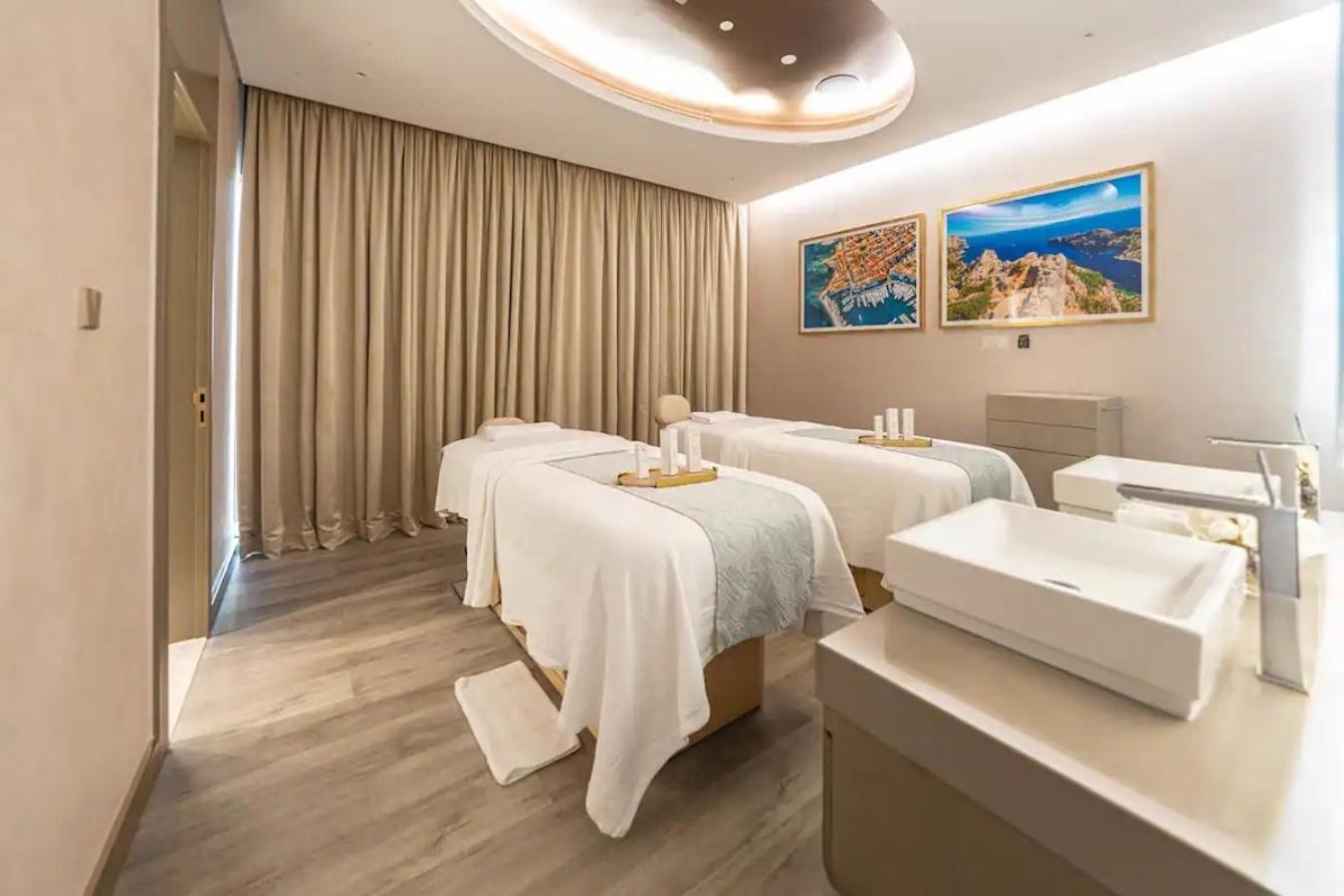 2bd Paramount Midtown - 6 Guests - Burj Views 64th Floor Infinity Pool, King Bed Dubai