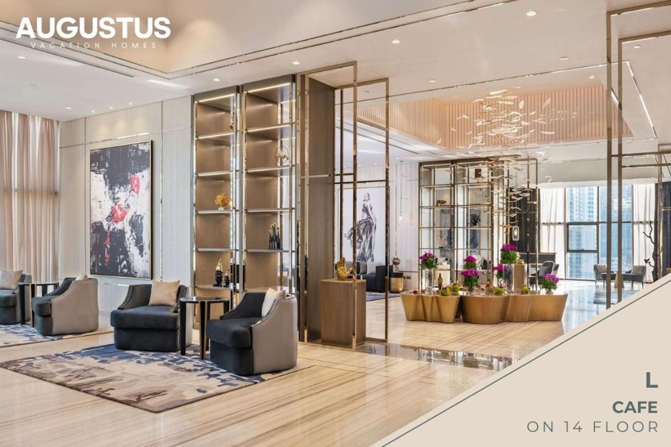 2bd Paramount Midtown - 6 Guests - Burj Views 64th Floor Infinity Pool, King Bed *